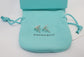 Tiffany & Co Elsa Peretti Open Heart Stud Earrings
