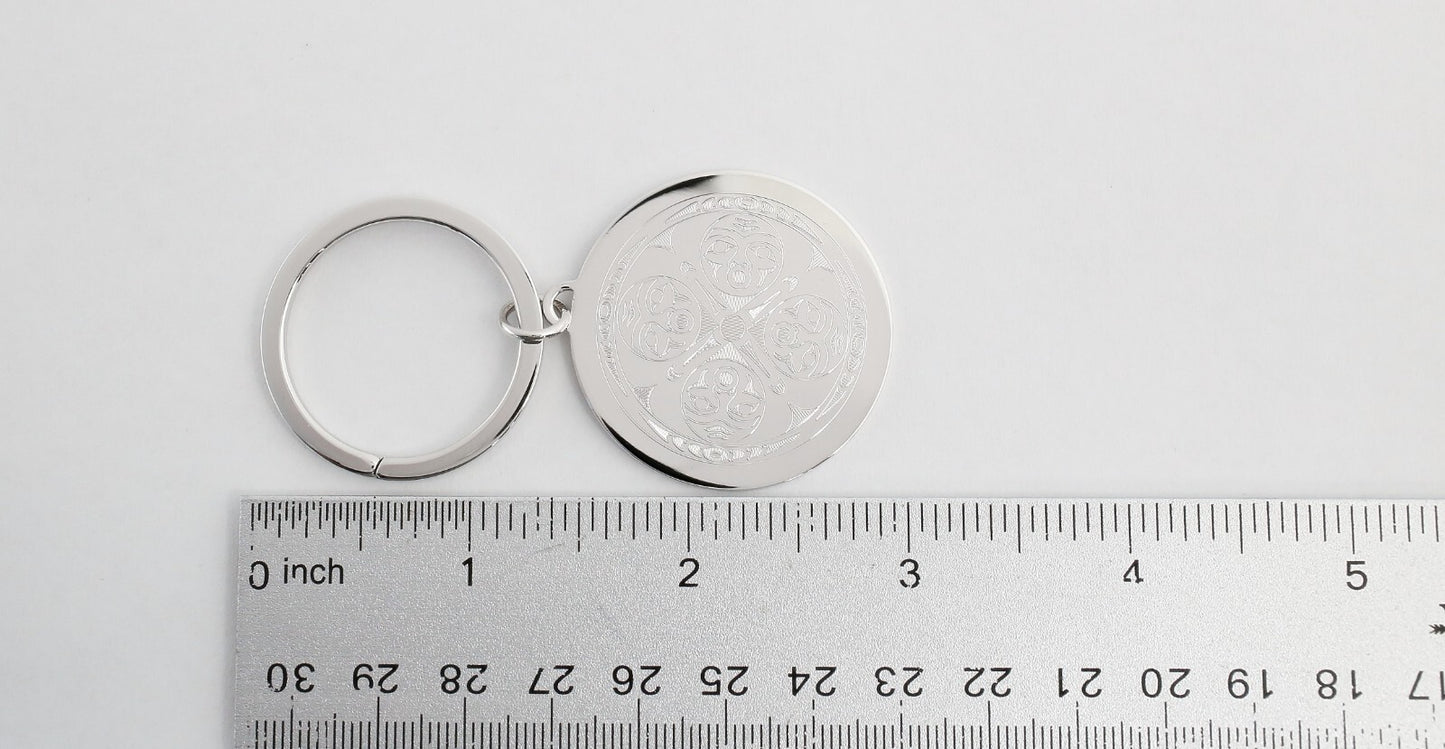 Birks 2010 Winter Olympics Sterling Silver Key Holder, 23.6g