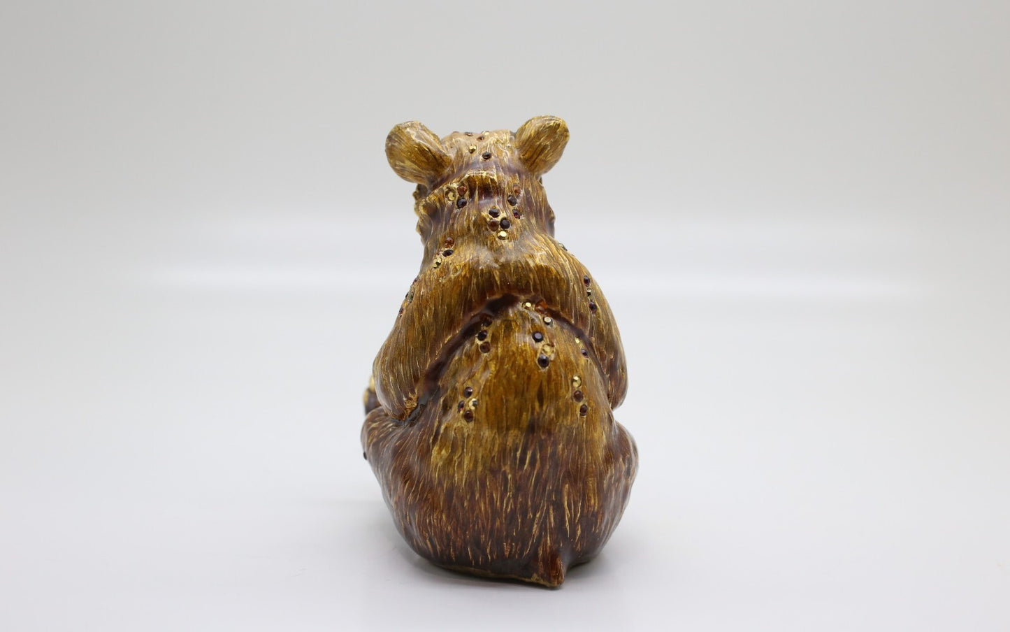 Jay Strongwater Highland Fling Collection "Bart" Bear Figurine