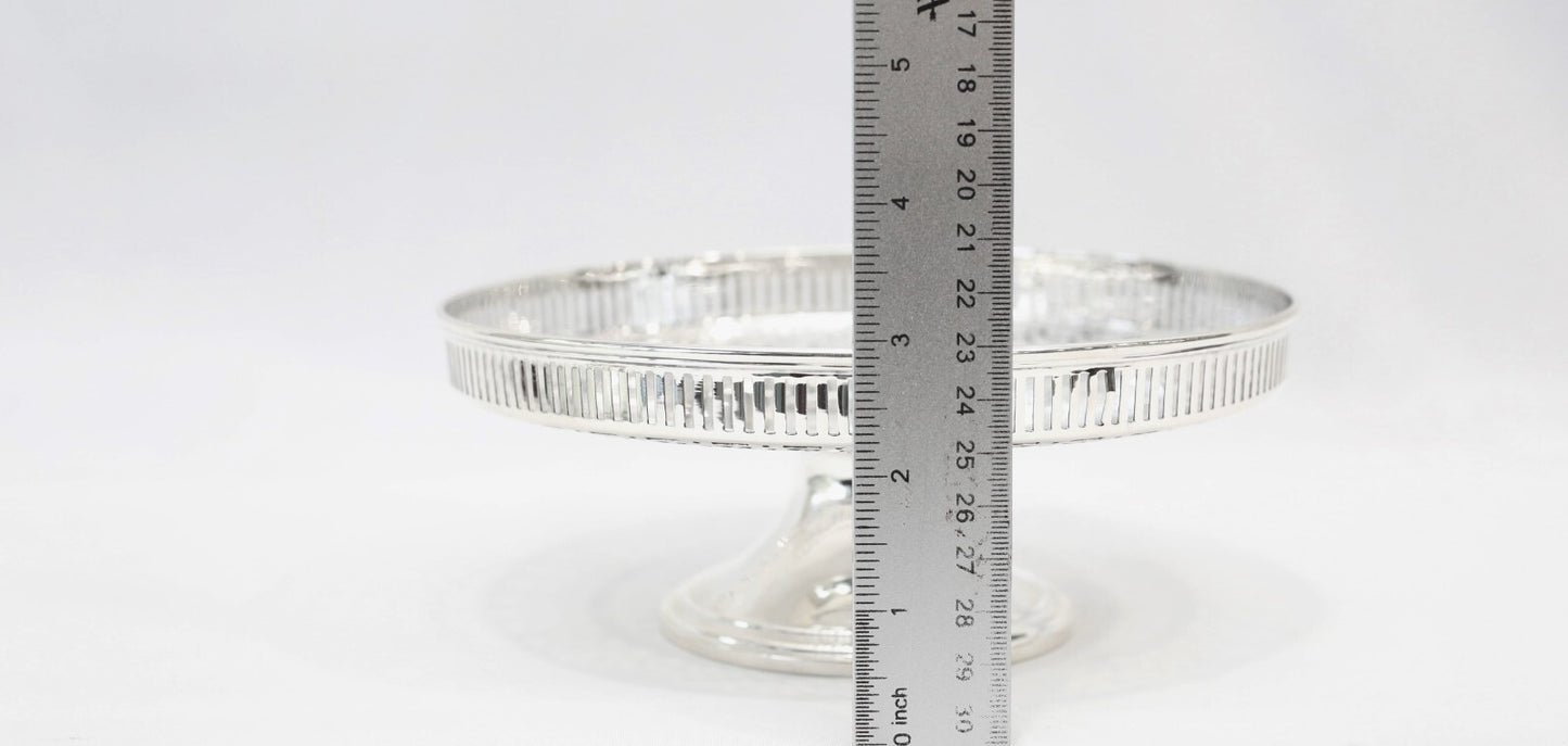 Tiffany & Co. Makers 18267 Sterling Silver Pedestal Tazza - 272.5g