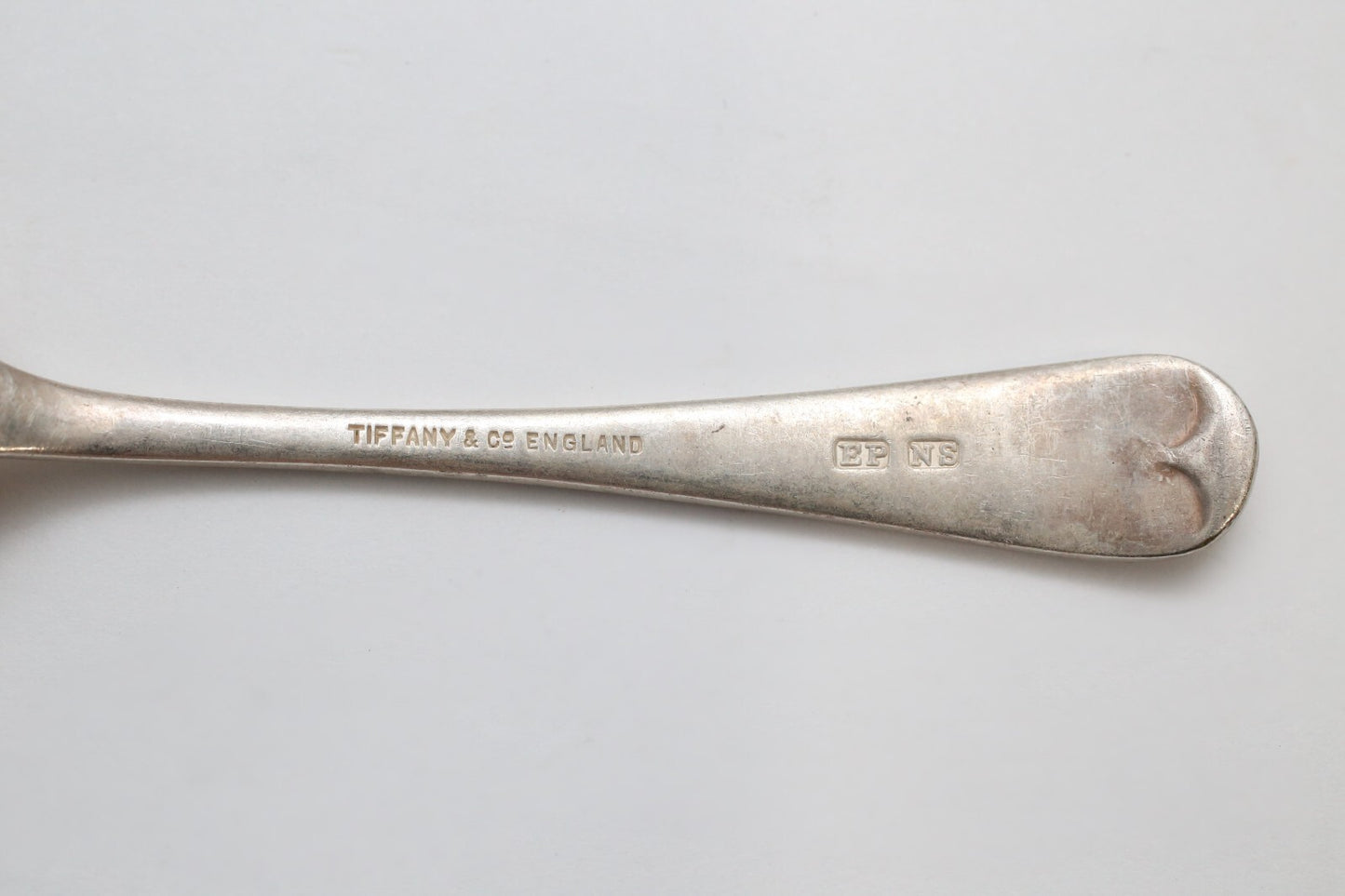 Vintage Tiffany & Co Silver Spoon Set EP-NS