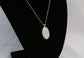 14k Yellow Gold Cabochon Opal Pendant, 2.5g