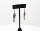 Antique European 835 Silver Dangle Earrings, 5.1g