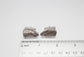 Birks 2007 Sterling Silver Motif Cufflinks, 15.0g