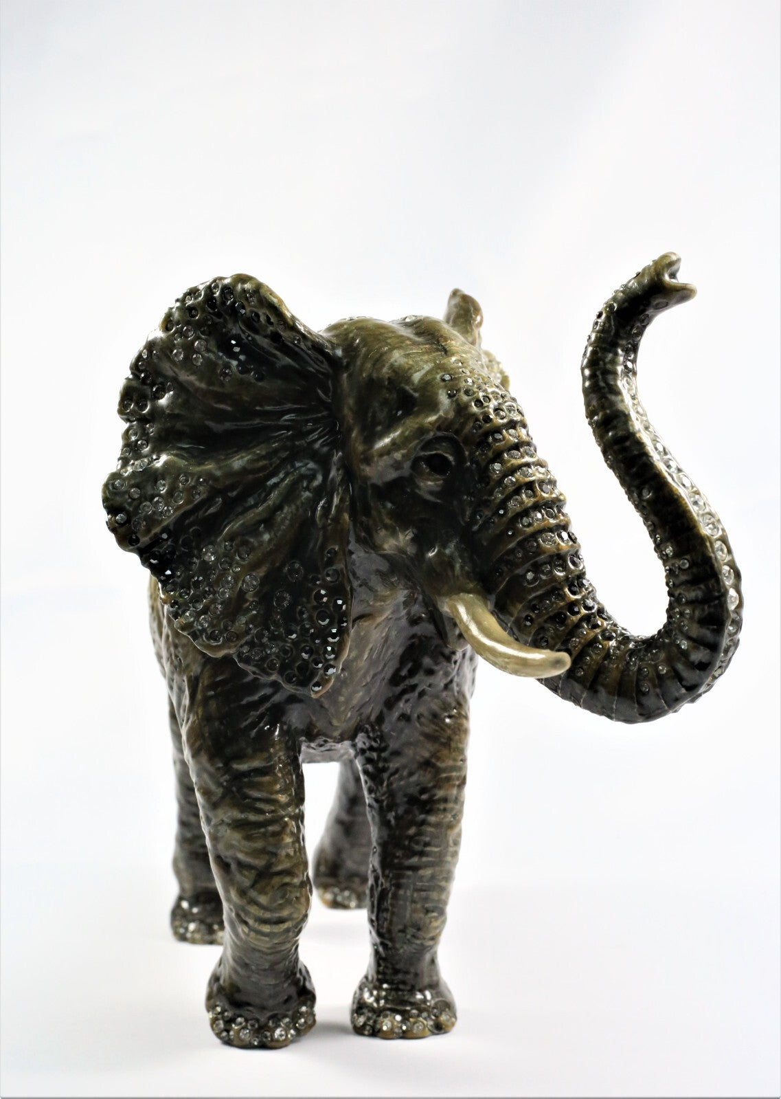 Jay Strongwater Limited Edition Enameled Elephant Figurine