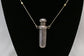 Vintage Sterling Silver Perfume Bottle Necklace, 28 inches - 16.3g