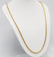 24k Chinese Gold Bar Link Necklace, 22.25 inches - 30.3g