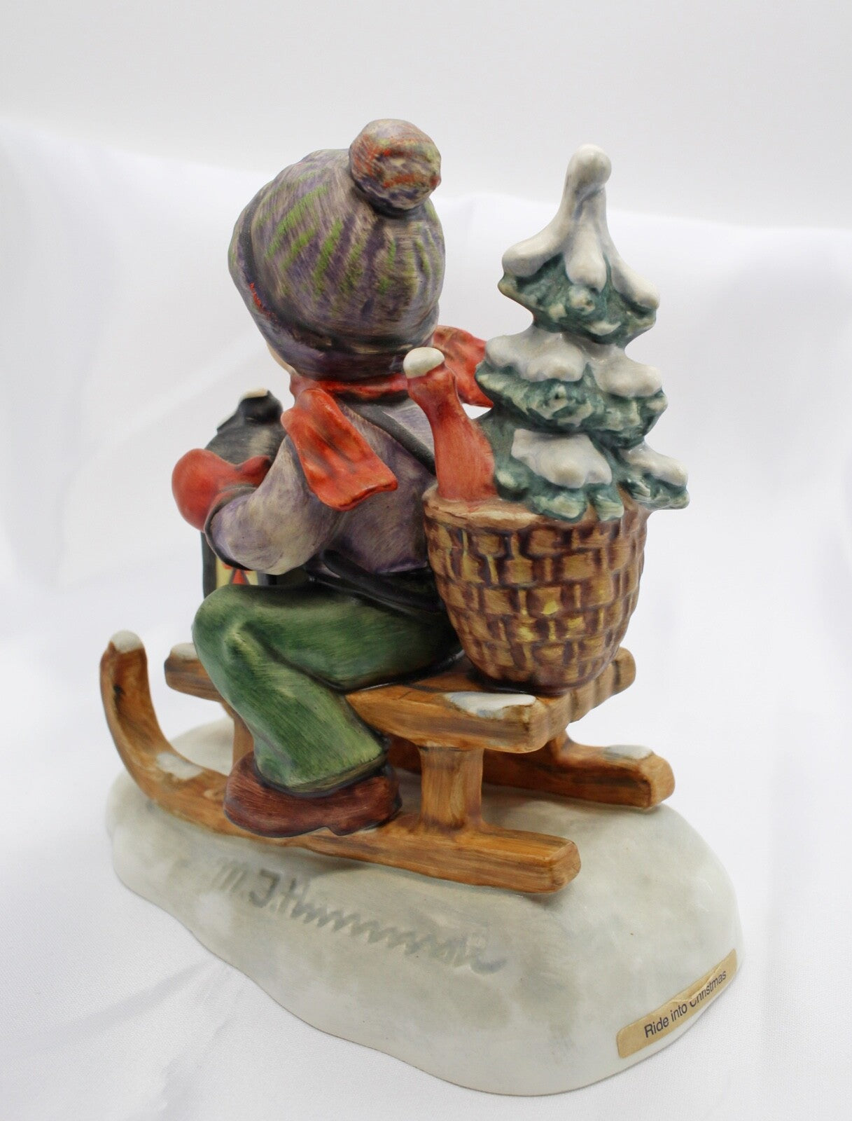 Goebel Hummel #396/1 "Ride Into Christmas" Figurine W.Germany TMK-6