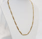 Vintage 18k Yellow Gold Necklace, 16 inches, 16.9g