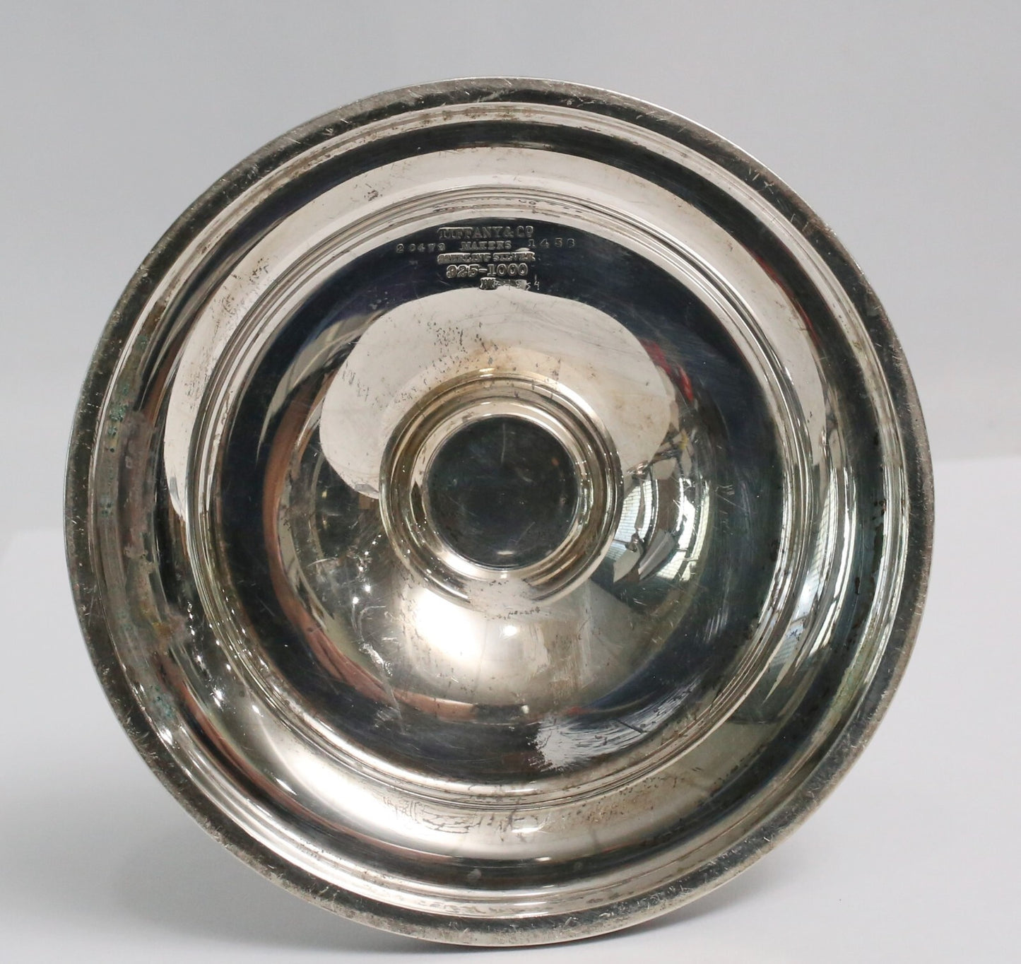 Antique Tiffany & Co Sterling Silver Victorian Candle Holder, 10.5 inches - 444g