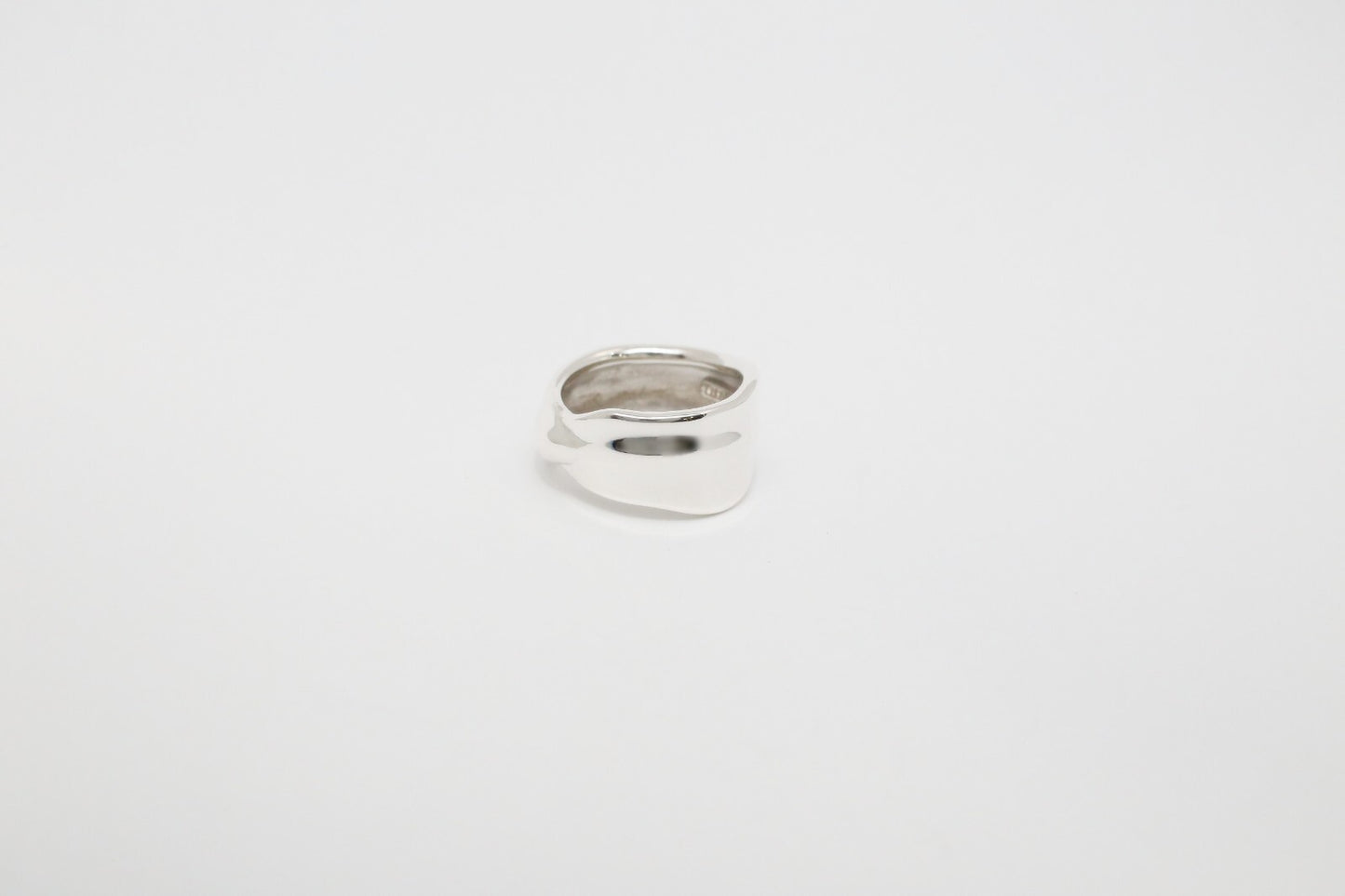 Tiffany & Co Sterling Silver Modernist Ring, Size 6 - 7.7g