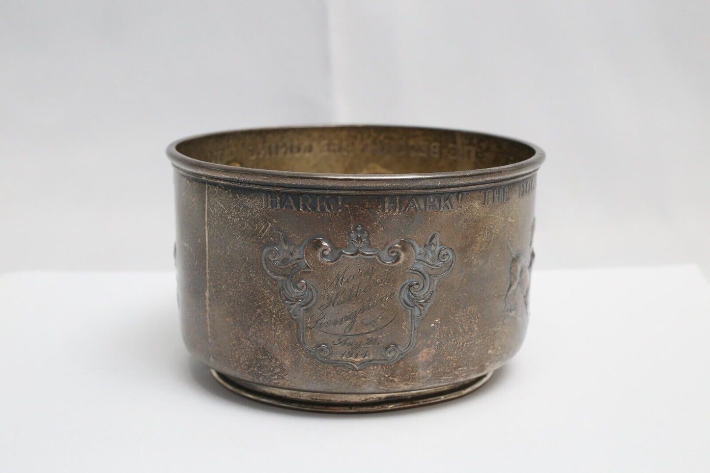 Antique Wide Silver Cup, Circa 1910s - 211.5g