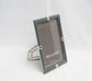 Weingeroff Gray Enamel 4.5in x 6.5in Picture Frame w/ Swarovski Crystals