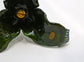 Jay Strongwater (2) Tall Floral Candlestick Holder