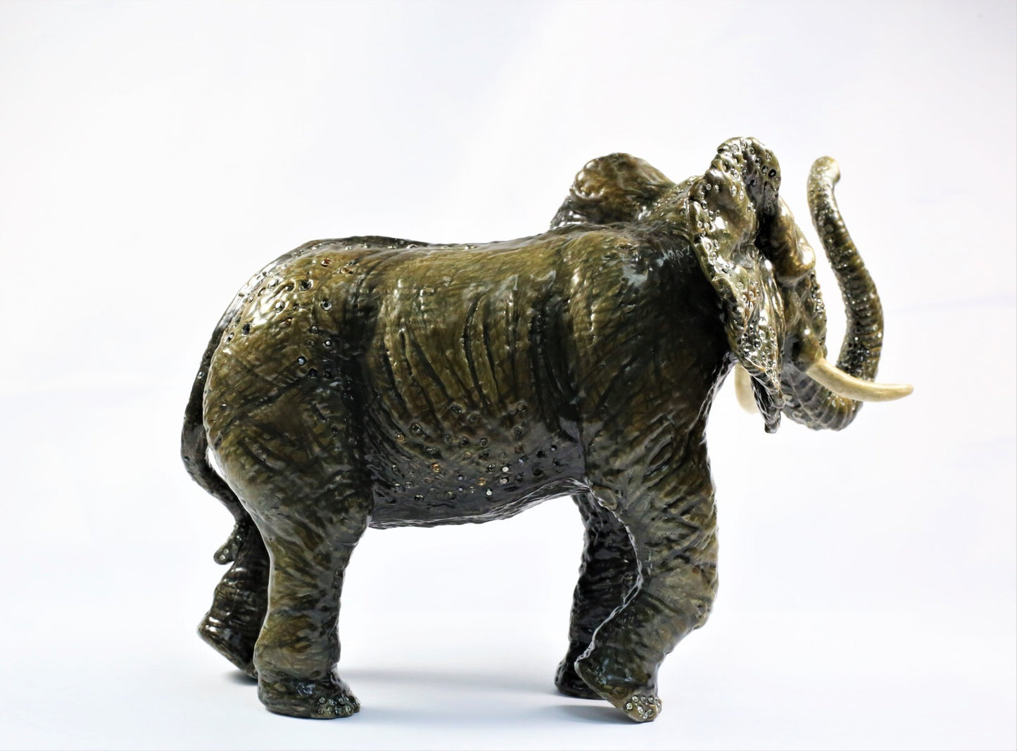 Jay Strongwater Limited Edition Enameled Elephant Figurine