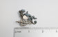 Alice Caviness Sterling Silver Knight & Dragon Brooch, 10.6g
