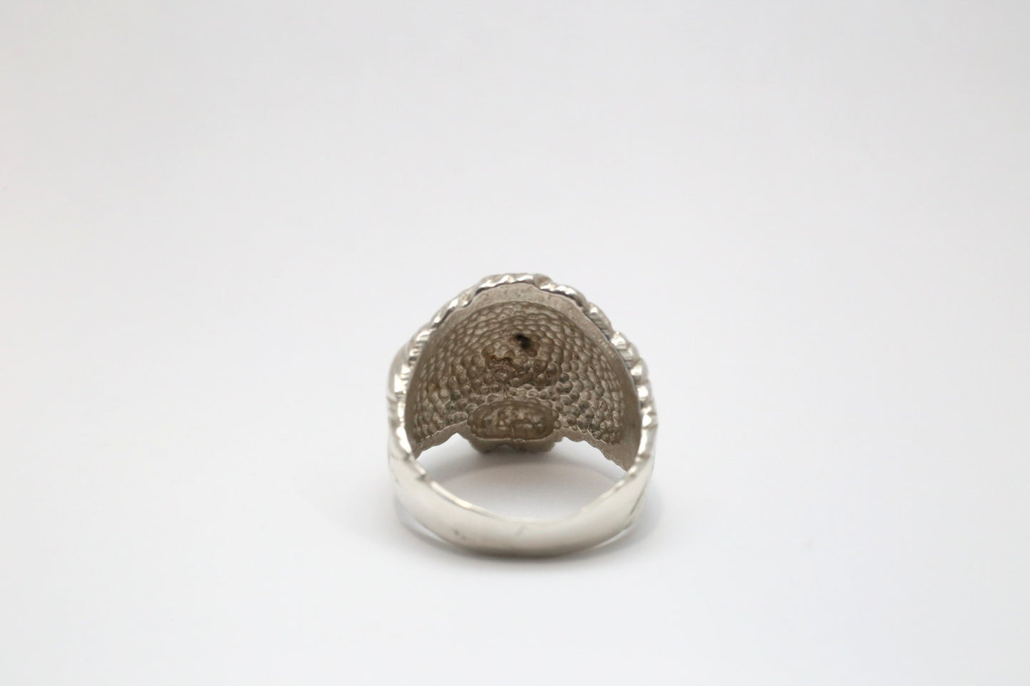 Sterling Silver Lion Ring, Size 10 - 18.2g