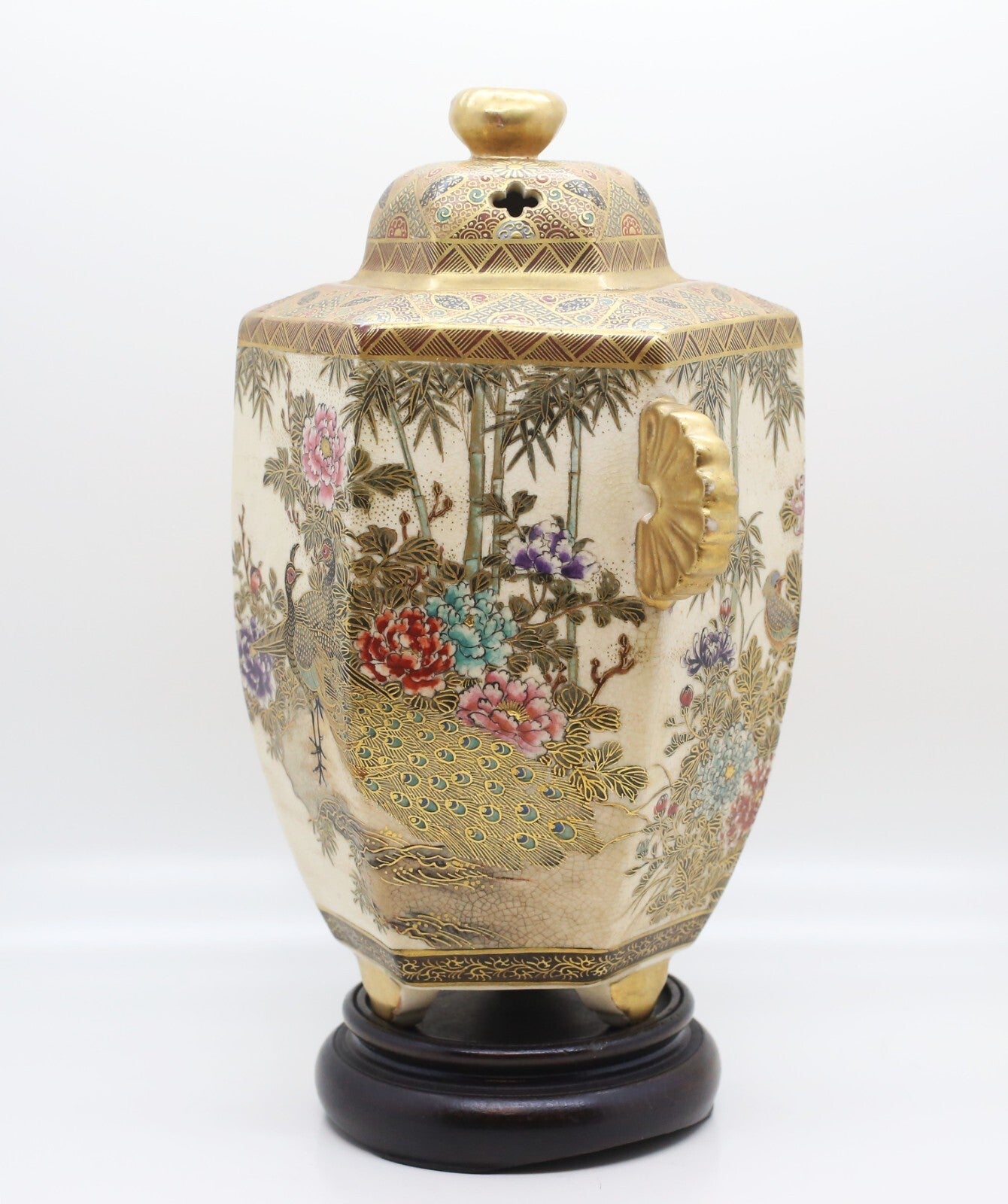 Antique Japanese Satsuma Vase