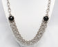 Judith Ripka Sterling Silver Layered Oval Link Toggle Necklace, 20 inches - 73.8g