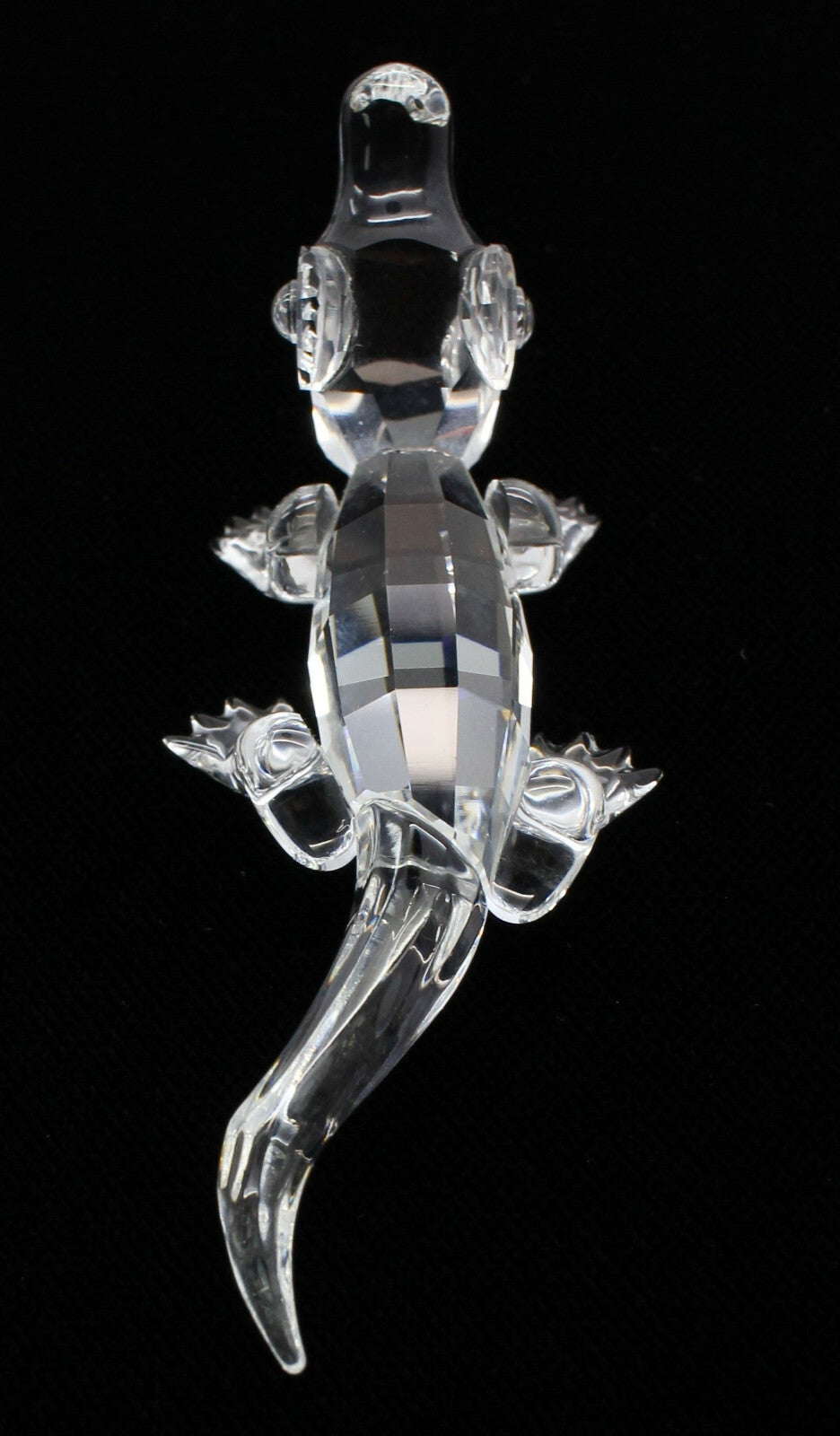 Swarovski 0221629 Retired Crystal Alligator Figurine
