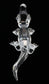 Swarovski 0221629 Retired Crystal Alligator Figurine