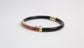 14k Yellow Gold Ruby Bangle Bracelet, 7.5 inches - 20.7g