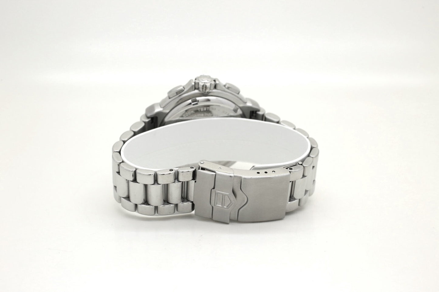 Tag Heuer CAC1111B-0 Quartz Chronograph Date Black Dial Watch 40mm