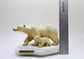 Jay Strongwater Berenger Polar Bear Mama & Baby Figurine