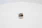 14k White Gold Contemporary Diamond Ring, Size 4.5 - 12.0g