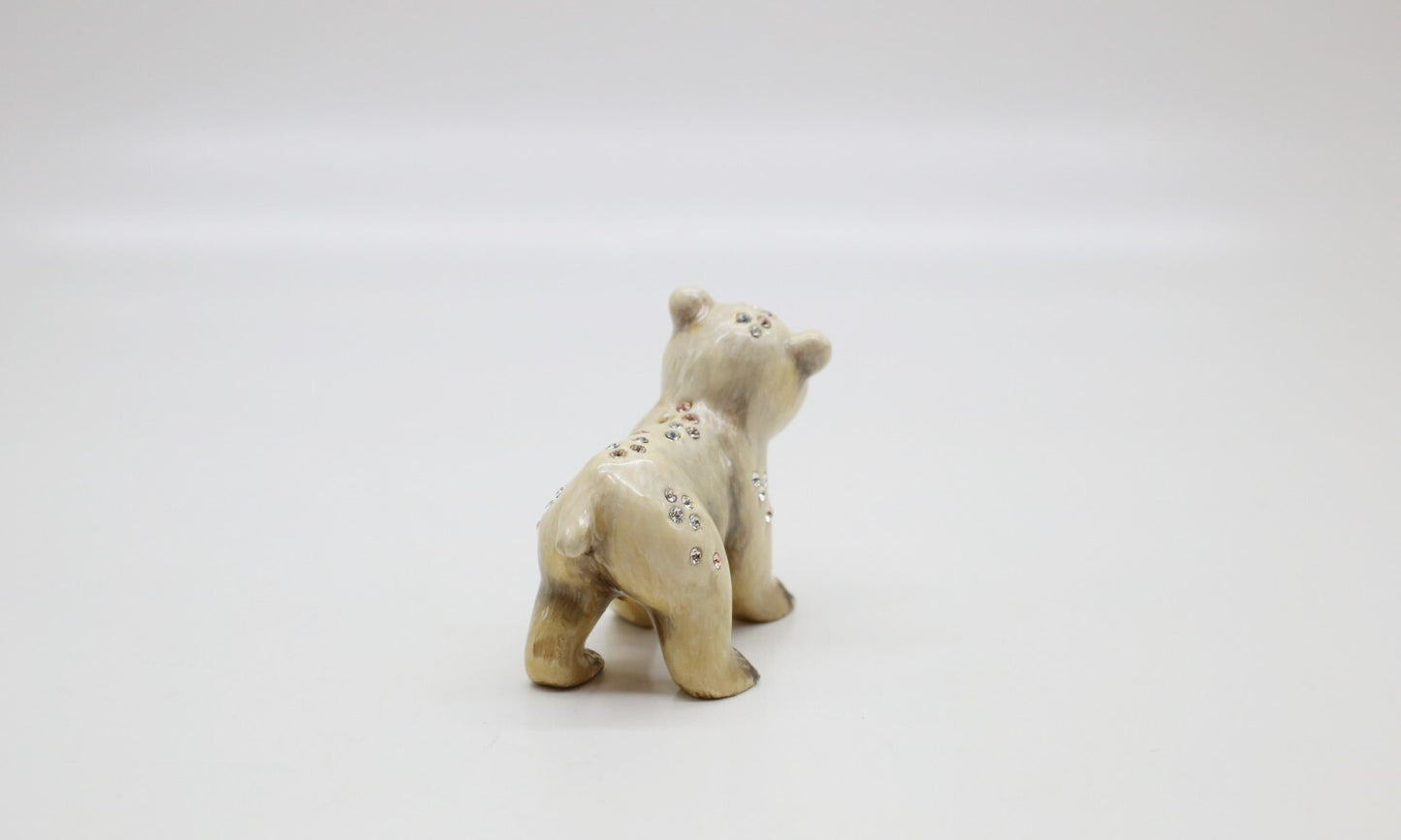 Jay Strongwater "Siku" Mini Polar Bear Cub Figurine