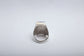 Vintage Navajo Sterling Silver Inlay Turquoise Ring, Size 11 - 22.5g