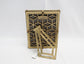 Weingeroff Todd Wood Brown Enamel Frame 4.5in x 6.5in w/ Swarovski Crystals