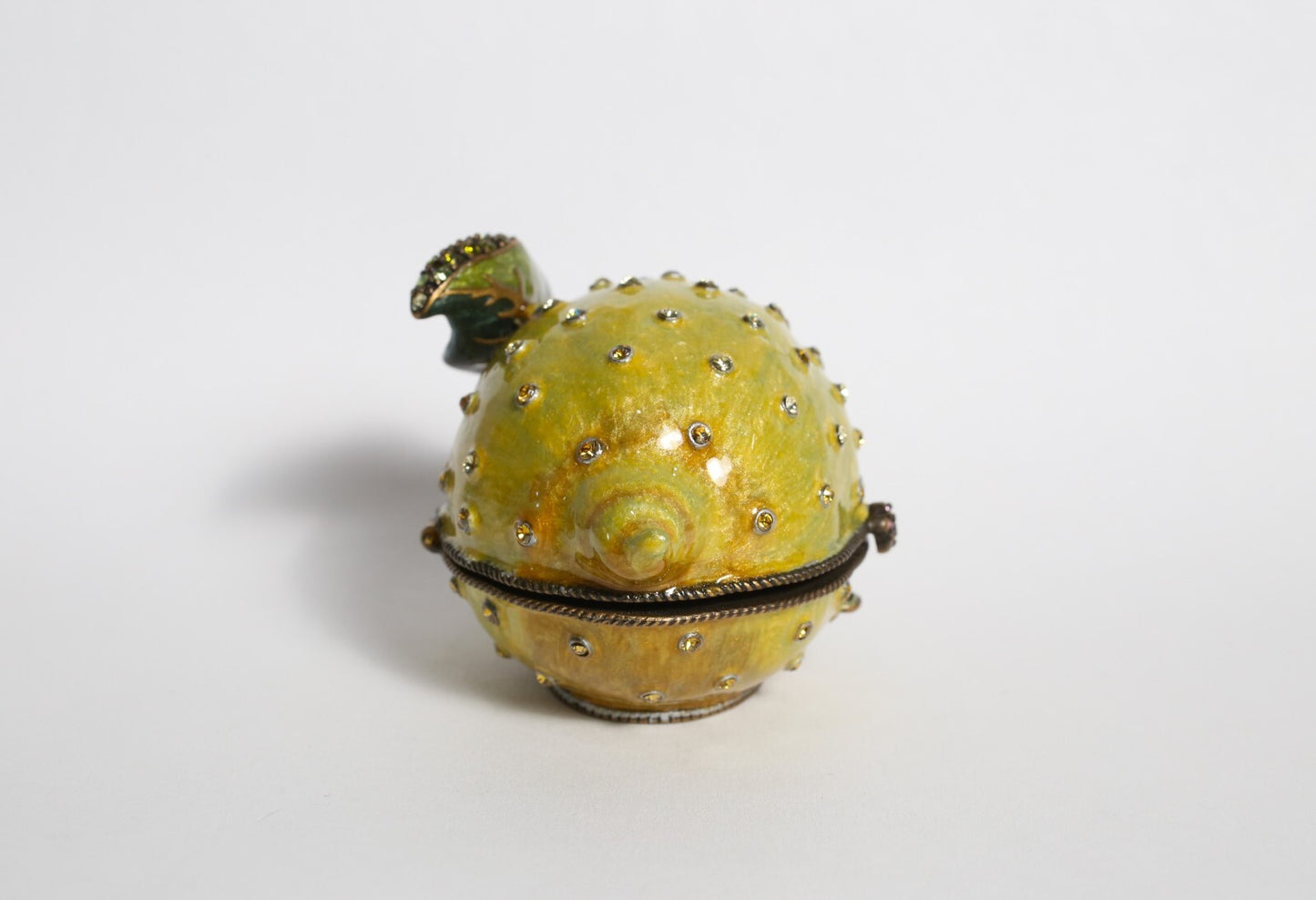 Jay Strongwater Lemon Trinket Box