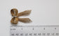 Vintage 14k Yellow Gold Diamond Ribbon Brooch - 13.3g