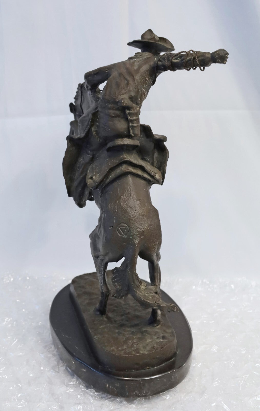 Frederic Remington Bronco Buster Bronze Sculpture