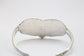 Sterling Silver Feather Cuff Bracelet, 6 inches - 20.6g