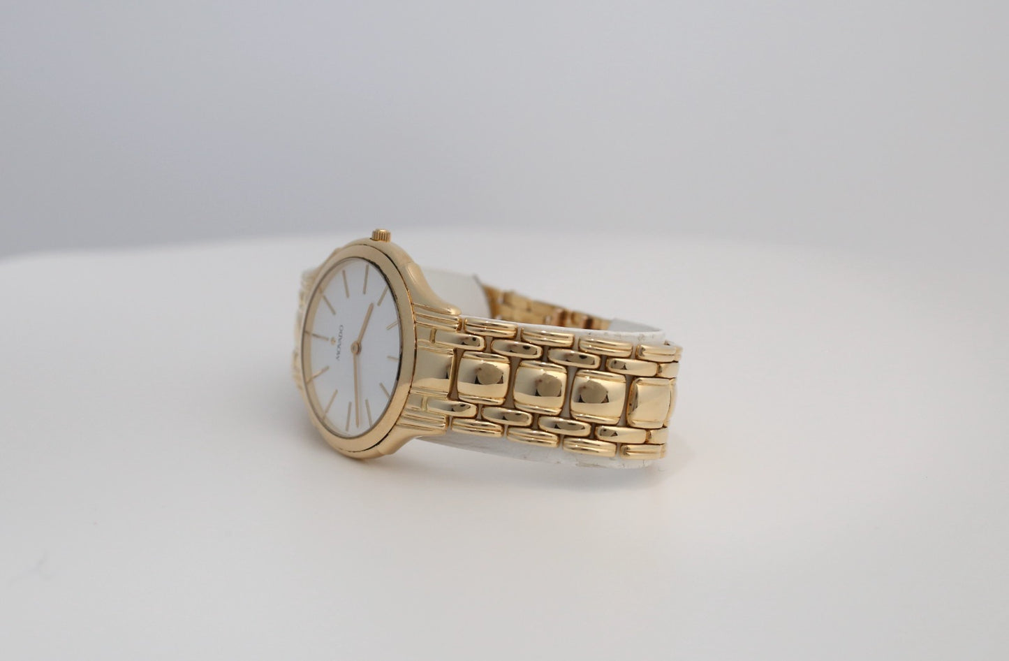 Movado 14k Yellow Gold 74E78882 Men's 34mm Watch