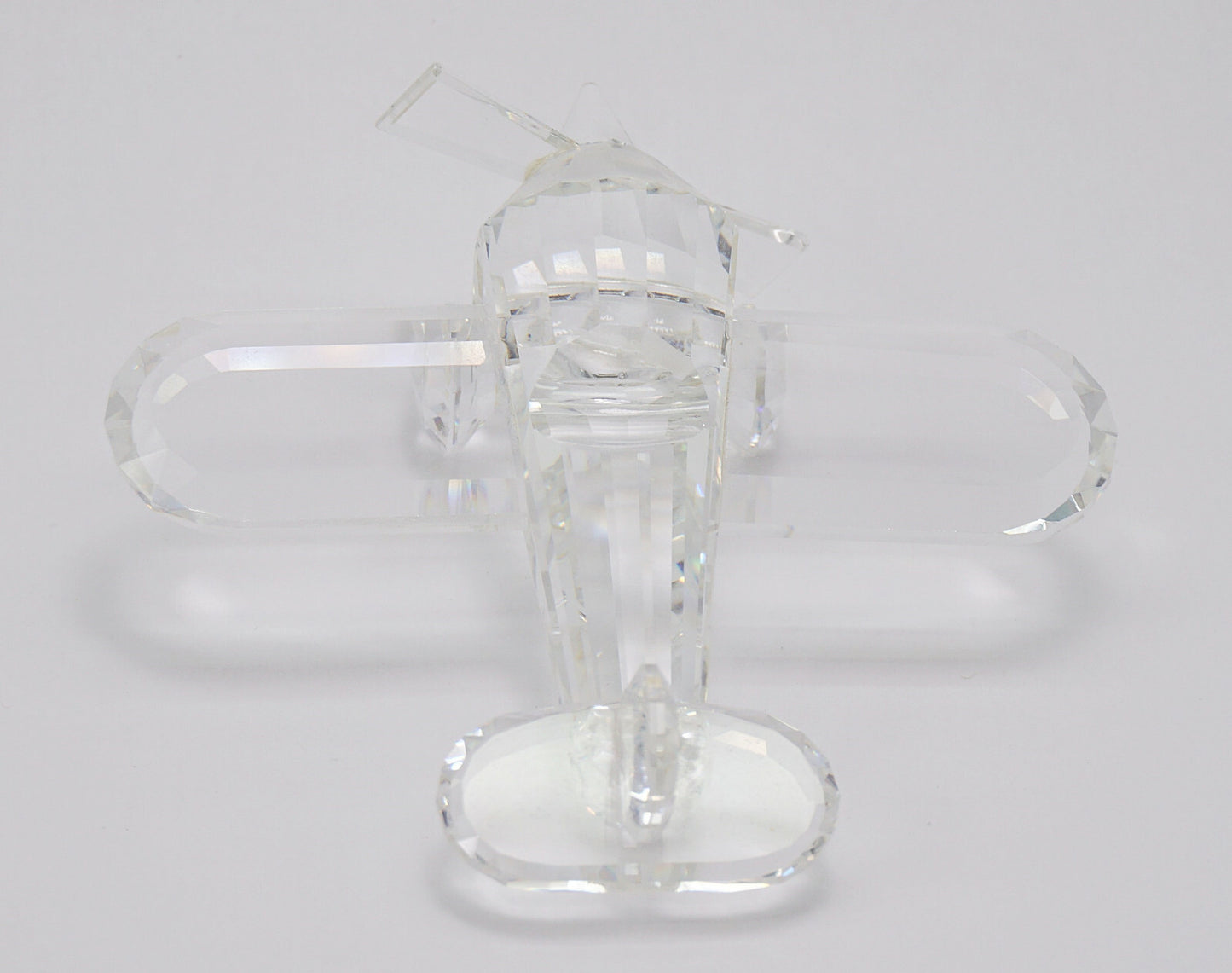 Swarovski 152111 Retired Crystal Airplane Figurine