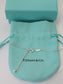 Tiffany & Co Sterling Silver "Return to Tiffany" Heart Arrow Necklace, 28 inches