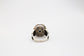 Vintage Sterling Silver Turquoise Ring, Size 11.5 - 15.5g