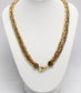 Milor 14k Yellow Gold Byzantine Necklace, 17 inches - 36.0g