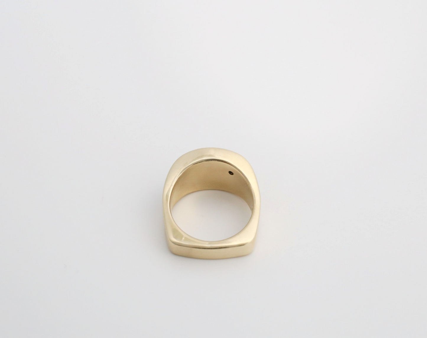 14k Yellow Gold Diamond Nature Themed Ring, Size 11 - 23.0g