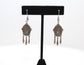 Antique European 835 Silver Dangle Earrings, 5.1g