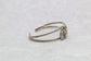 Vintage Sterling Silver Girl's Face Cuff Bracelet, 6.5 inches - 13.5g