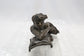 Victor Salmones "Boy on a Pillow" Bronze Sculpture