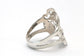 Sterling Silver Art Deco Medusa Face Ring, Size 9.5 - 5.0g