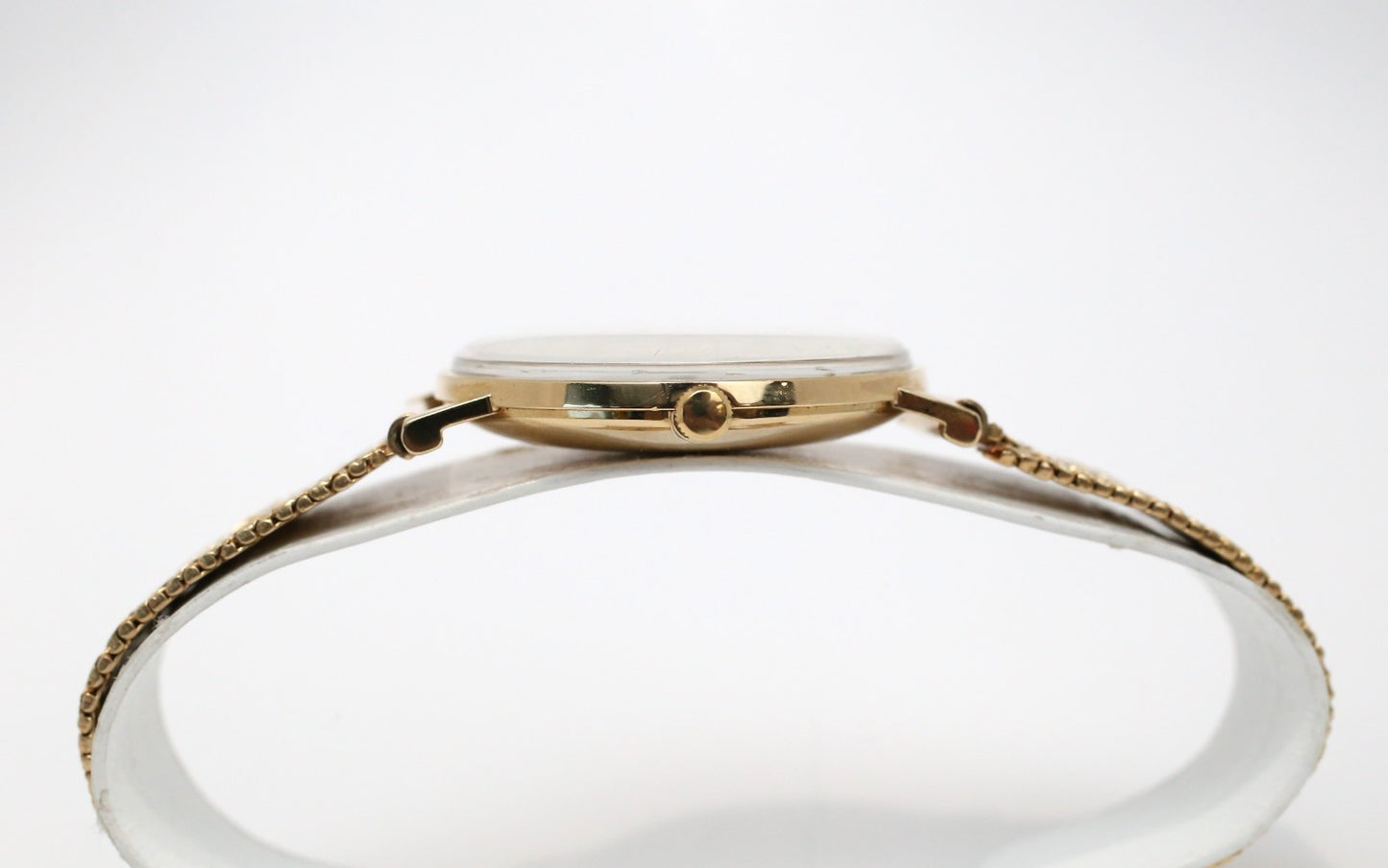 Vintage Le Coultre 33mm Dial 18k-14k Gold Watch, 48.0g