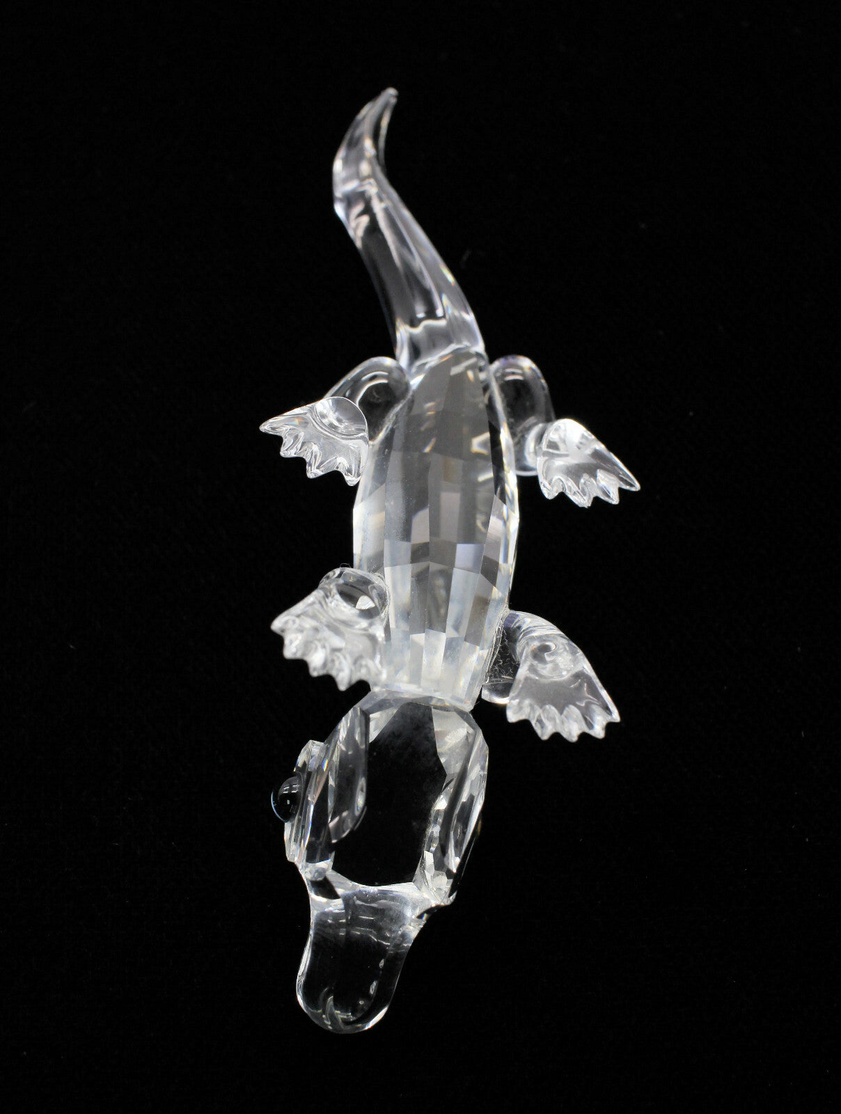 Swarovski 0221629 Retired Crystal Alligator Figurine