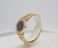 Bvlgari Diagono 18k Yellow Gold Ladies Black Dial 26mm BB26GG Watch, 93.5g