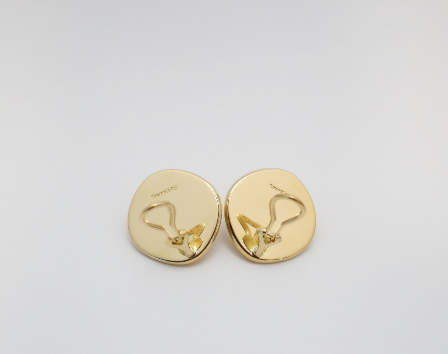 Tiffany & Co 18k Yellow Gold Clip-On Earrings, 22.6g